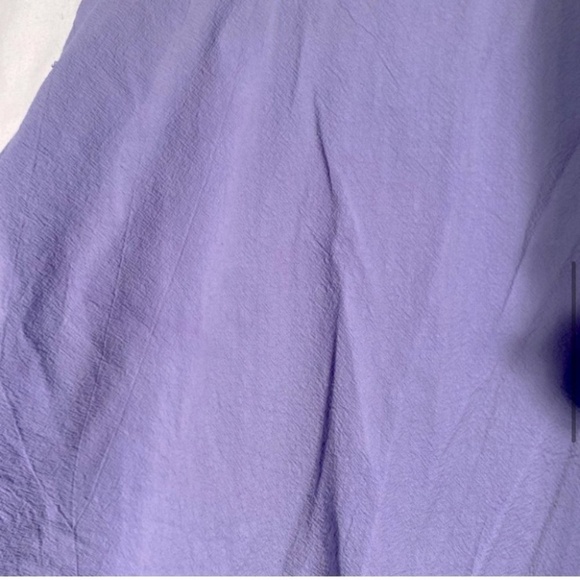 Vintage Honey-Komb EzzeWear Purple 1/4 Zip Top S - Picture 8 of 15